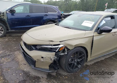 2025 Honda Civic Sport from USA, damaged, VIN 19XFL2H88SE010258